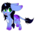 Size: 4500x4000 | Tagged: safe, artist:crazllana, oc, oc only, oc:nightfall, pony, unicorn, absurd resolution, chibi, female, floppy ears, mare, raised leg, simple background, solo, tongue out, transparent background