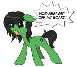 Size: 1284x1111 | Tagged: safe, artist:czaroslaw, oc, oc only, oc:filly anon, pony, angry, female, filly, normies, simple background, solo, transparent background, yelling