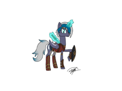 Size: 2048x1536 | Tagged: safe, artist:radiancedashzelda, oc, oc only, oc:elizabat stormfeather, alicorn, bat pony, bat pony alicorn, pony, alicorn oc, armor, boots, dc comics, female, jewelry, lasso, lasso of truth, mare, rope, shield, shoes, simple background, solo, sword, tiara, weapon, white background, wonder woman