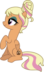 Size: 1501x2445 | Tagged: safe, artist:cloudy glow, chestnut magnifico, pegasus, pony, equestria girls, equestria girls specials, g4, my little pony equestria girls: movie magic, equestria girls ponified, female, mare, ponified, simple background, solo, transparent background