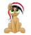 Size: 3000x3362 | Tagged: safe, artist:pananovich, oc, oc only, oc:syriana, earth pony, pony, /mlpol/, high res, nation ponies, ponified, smiling, solo, syria