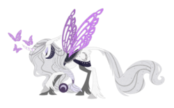 Size: 1600x990 | Tagged: safe, artist:hexfloog, oc, oc only, oc:thyme, pony, simple background, solo, transparent background