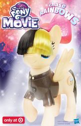 Size: 792x1224 | Tagged: safe, songbird serenade, pony, g4, my little pony: the movie, advertisement, chase rainbows, female, my little pony logo, ribbon, solo, target (store), toy