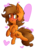 Size: 1470x2000 | Tagged: safe, artist:ashee, oc, oc only, oc:venus spring, pony, blushing, smiling, solo, venus spring actually having a pretty good time