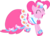 Size: 900x655 | Tagged: safe, artist:jerryakira79, pinkie pie, earth pony, pony, g4, my little pony: friendship is magic, the best night ever, ^^, clothes, dress, eyes closed, female, gala dress, happy, mare, simple background, solo, transparent background, vector