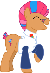 Size: 3001x4368 | Tagged: safe, artist:cloudy glow, starstreak, earth pony, pony, g4, honest apple, male, simple background, solo, stallion, transparent background, vector