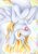 Size: 1725x2472 | Tagged: safe, artist:cutepencilcase, derpy hooves, alicorn, pony, g4, alicornified, chest fluff, derpicorn, female, mare, princess derpy, race swap, smiling, solo, spread wings, tongue out, upside down, wings