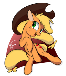 Size: 1600x1835 | Tagged: safe, artist:tg1117, applejack, earth pony, pony, g4, colored sketch, cute, female, jackabetes, mare, open mouth, solo