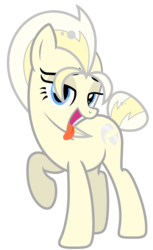 Size: 4013x6555 | Tagged: safe, artist:estories, oc, oc only, oc:pearl dreams, earth pony, pony, g4, absurd resolution, female, mare, simple background, solo, tongue out, transparent background, vector