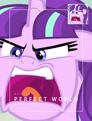 Size: 3106x4096 | Tagged: safe, edit, edited screencap, screencap, starlight glimmer, pony, g4, the cutie map, angry, ragelight glimmer