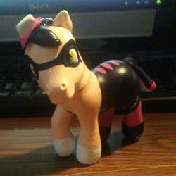 Size: 1024x1024 | Tagged: safe, pony, callie, commission, customized toy, handmade, irl, photo, ponified, splatoon, toy, toy art