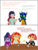 Size: 893x1172 | Tagged: safe, artist:robbedhondt, sci-twi, sunset shimmer, twilight sparkle, oc, oc:delta, oc:gamma, oc:jullia, changeling, hybrid, equestria girls, g4, alcohol, alternate character interpretation, changeling hybrid, changeling oc, clothes, comic, crossover, cute, dialogue, fanfic, fanfic art, female, frown, grin, lesbian, lidded eyes, looking at each other, magical lesbian spawn, no pupils, offspring, open mouth, parent:sci-twi, parent:sunset shimmer, parents:scitwishimmer, scientific lesbian spawn, self paradox, ship:sci-twishimmer, ship:sunsetsparkle, shipping, simple background, sitting, smiling, smirk, sweat, sweatdrop, sweater, table, text, water, waving, white background