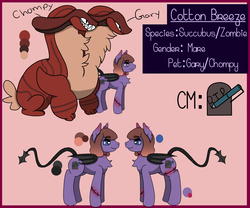 Size: 4248x3535 | Tagged: safe, artist:cottonbreeze, oc, oc only, oc:cottonbreeze, pony, succubus pony, full referencesheet, reference sheet, solo, succubus oc