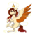 Size: 3217x3129 | Tagged: safe, artist:crazllana, oc, oc only, oc:zara queen, pegasus, pony, crown, female, high res, jewelry, mare, regalia, simple background, solo, transparent background