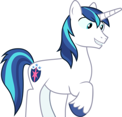 Size: 3010x2878 | Tagged: safe, artist:frownfactory, shining armor, pony, unicorn, a flurry of emotions, g4, .svg available, blue eyes, blue mane, high res, horn, male, simple background, solo, stallion, svg, transparent background, vector