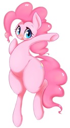 Size: 708x1280 | Tagged: safe, artist:91o42, pinkie pie, earth pony, pony, g4, cute, diapinkes, female, simple background, solo, white background