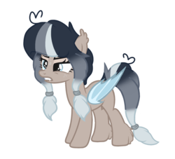 Size: 1163x1056 | Tagged: safe, artist:cloiepony, oc, oc only, bat pony, pony, female, mare, simple background, solo, transparent background