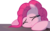 Size: 4800x3000 | Tagged: safe, artist:s.guri, pinkie pie, earth pony, pony, canterlot boutique, g4, boutique depression, cute, diapinkes, female, mare, sad, simple background, solo, transparent background, vector, when she doesn't smile