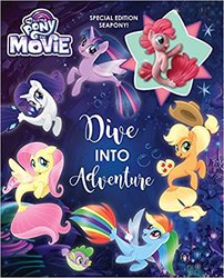 Size: 404x500 | Tagged: safe, applejack, fluttershy, pinkie pie, rainbow dash, rarity, spike, twilight sparkle, alicorn, earth pony, pegasus, pony, puffer fish, seapony (g4), unicorn, g4, my little pony: the movie, female, fin wings, fins, fish tail, flowing mane, flowing tail, mane seven, mane six, ocean, open mouth, seaponified, seapony applejack, seapony fluttershy, seapony pinkie pie, seapony rainbow dash, seapony rarity, seapony twilight, seaquestria, smiling, species swap, spike the pufferfish, swimming, tail, underwater, water, wings