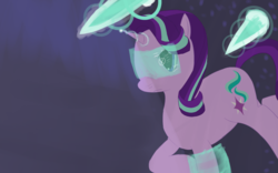 Size: 1920x1200 | Tagged: safe, artist:ghost3641, starlight glimmer, pony, unicorn, g4, female, magic, solo