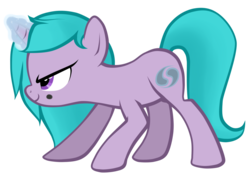 Size: 1024x719 | Tagged: safe, artist:petraea, oc, oc only, oc:ayrle, pony, unicorn, female, magic, mare, simple background, solo, transparent background