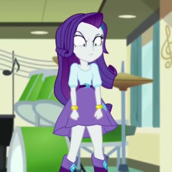 Size: 640x640 | Tagged: safe, screencap, rarity, dance magic, equestria girls, equestria girls specials, g4, angry, cropped, female, solo