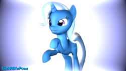 Size: 2560x1440 | Tagged: safe, artist:thewhitepone, trixie, pony, g4, 3d