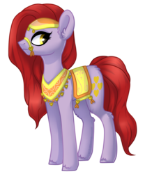 Size: 1186x1428 | Tagged: safe, artist:trickate, oc, oc only, oc:love buttons, pony, saddle arabian, bridle, ear fluff, female, mare, simple background, solo, tack, transparent background, unshorn fetlocks
