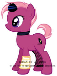 Size: 407x548 | Tagged: safe, artist:petraea, oc, oc only, oc:flipside, earth pony, pony, adoptable, female, fishnet stockings, leg warmers, mare, simple background, solo, sunglasses, transparent background, vector, watermark