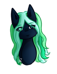 Size: 875x1137 | Tagged: safe, artist:ladyunilove, oc, oc only, oc:bitter berry, earth pony, pony, bust, female, looking at you, mare, no pupils, portrait, simple background, solo, transparent background