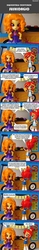 Size: 770x4908 | Tagged: safe, artist:whatthehell!?, adagio dazzle, sunset shimmer, fish, equestria girls, g4, doll, equestria girls minis, eqventures of the minis, food, funny, irl, japanese, parody, photo, spanish, sunset sushi, sushi, toy, translated in the comments, truck