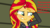 Size: 1280x714 | Tagged: safe, edit, edited screencap, screencap, sunset shimmer, equestria girls, g4, my little pony equestria girls: rainbow rocks, blushing, embarrassed, female, gymnasium, implied wardrobe malfunction, solo