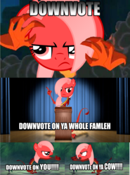 Size: 2843x3845 | Tagged: safe, derpibooru exclusive, edit, oc, oc:downvote, pony, derpibooru, derpibooru ponified, downvote, eyes open, high res, meta, mulan, mushu, ponified, the day downvote died