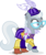 Size: 2001x2385 | Tagged: safe, artist:punzil504, silver spoon, earth pony, pony, g4, bard, clothes, crossover, dungeons and dragons, fantasy class, female, glasses, grin, high res, mare, older, older silver spoon, simple background, smiling, solo, spoony bard, transparent background