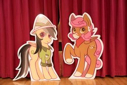 Size: 640x427 | Tagged: safe, daring do, oc, oc:xiao mei, pony, g4, irl, photo, taiwan ponycon