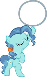 Size: 3976x6511 | Tagged: safe, artist:ironm17, petunia paleo, earth pony, pony, g4, the cutie pox, bipedal, eyes closed, female, filly, hoop, simple background, smiling, solo, transparent background, vector