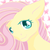 Size: 500x500 | Tagged: safe, artist:tokokami, fluttershy, pony, g4, bust, female, looking at you, portrait, smiling, solo