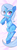 Size: 787x2362 | Tagged: safe, artist:kawaiipony2, trixie, pony, unicorn, g4, blushing, body pillow, body pillow design, female, mare, solo, watermark