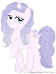 Size: 619x822 | Tagged: safe, artist:cirillaq, oc, oc only, oc:dragon heart, alicorn, pony, alicorn oc, female, mare, simple background, solo, transparent background, vector