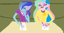 Size: 1016x532 | Tagged: safe, princess celestia, princess luna, principal celestia, vice principal luna, equestria girls, g4, my little pony equestria girls: rainbow rocks, 1000 hours in ms paint, ms paint
