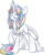 Size: 1598x1926 | Tagged: safe, artist:kez, oc, oc only, oc:lorelei, classical unicorn, pony, unicorn, blushing, female, horn, leonine tail, mare, raised hoof, simple background, solo, transparent background, unshorn fetlocks