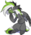 Size: 1724x1948 | Tagged: safe, artist:kez, oc, oc only, oc:graphite sketch, pegasus, pony, askthegraphitesketch, female, green face, mare, simple background, solo, transparent background, vomiting