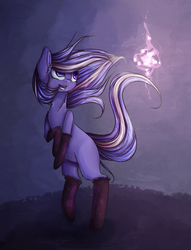 Size: 1127x1472 | Tagged: safe, artist:kilamuri, oc, oc only, earth pony, pony, blank flank, clothes, socks, solo, standing