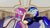 Size: 1193x669 | Tagged: safe, artist:slamjam, princess cadance, shining armor, pony, g4, ballroom, clothes, dress, suit, video at source