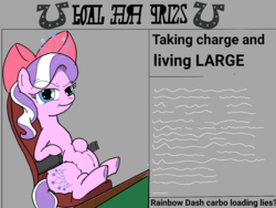Size: 1280x960 | Tagged: safe, artist:mrleft, diamond tiara, earth pony, pony, g4, accessory theft, belly, belly button, bloomprey, female, fetish, filly, filly pred, filly prey, implied cutie mark crusaders, implied death, implied digestion, missing cutie mark, newspaper, post-vore, preybloom, scootaprey, story included, sweetieprey, vore, weight gain