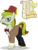 Size: 819x1076 | Tagged: safe, artist:mlp-trailgrazer, oc, oc only, oc:voice of reason, pony, clothes, doctor who, eleventh doctor, male, mouth hold, simple background, solo, sonic screwdriver, stallion, transparent background