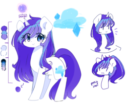 Size: 882x738 | Tagged: safe, artist:windymils, oc, oc only, oc:windy cloud, pony, unicorn, female, mare, reference sheet, solo