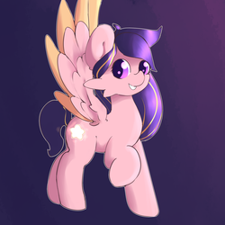 Size: 2834x2834 | Tagged: safe, artist:fluffleduckle, oc, oc only, oc:night flush, pegasus, pony, high res, simple background, solo