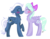 Size: 2200x1700 | Tagged: safe, artist:gallantserver, flitter, night glider, pegasus, pony, g4, blushing, bow, concave belly, crack shipping, eyes closed, female, hair bow, lesbian, mare, nightflitter, shipping, simple background, transparent background