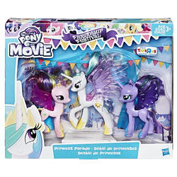 Size: 1000x1000 | Tagged: safe, princess cadance, princess celestia, princess luna, pony, g4, my little pony: the movie, official, female, irl, merchandise, photo, princess parade, toy